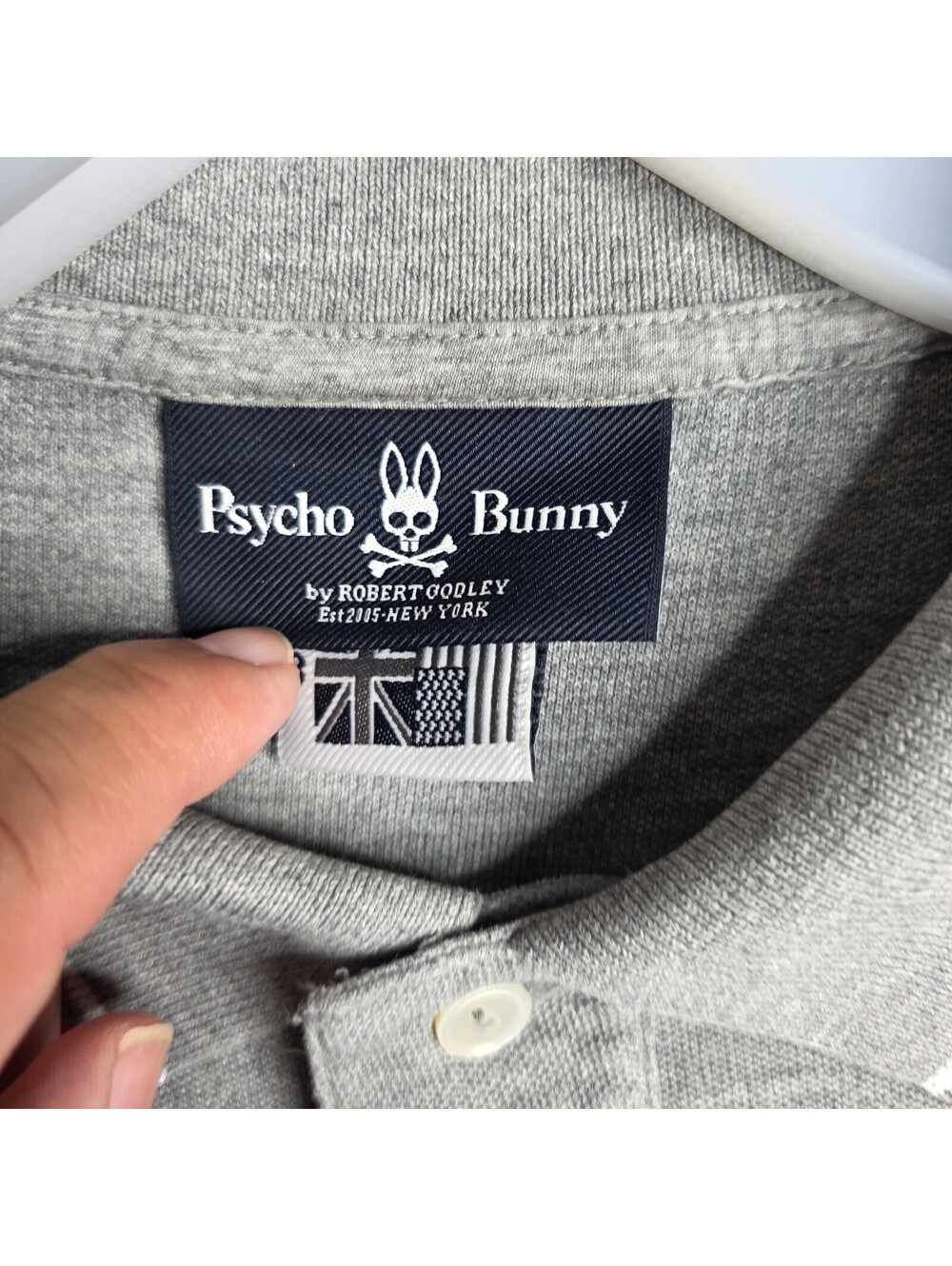 Psycho Bunny Short Sleeve Men's Polo Sz 8- XXL - Picture 4 of 8